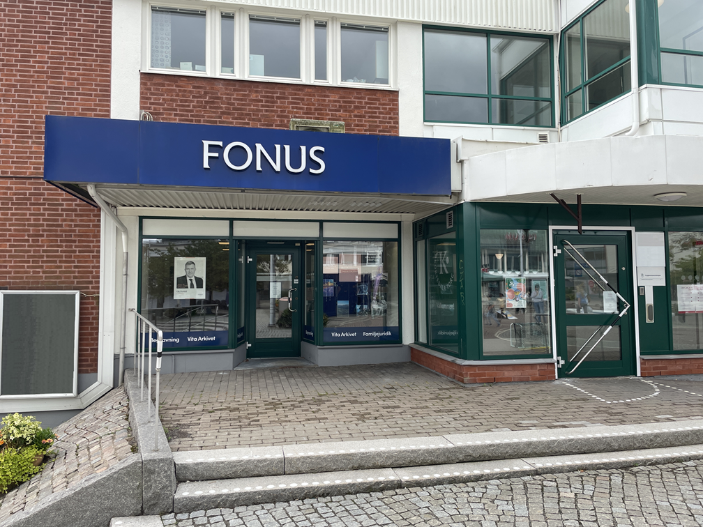 Fonus ingång Kortedala Torg